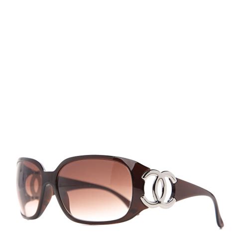 chanel 6014 sunglasses|CHANEL CC Sunglasses 6014 Brown 563568 .